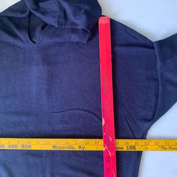 NWT BB Dakota Under The Hood Hoodie Navy Heather - Picture 8 of 11